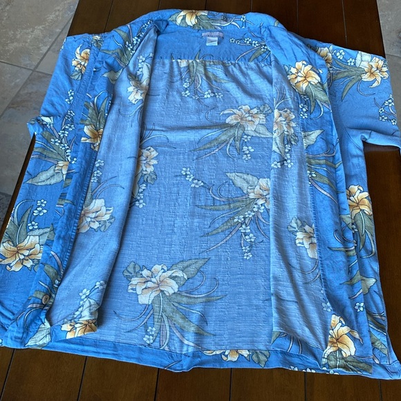 BREAKWATER Hawaiian Type Short Sleeve Shirt Rayon Size XL - Picture 10 of 11